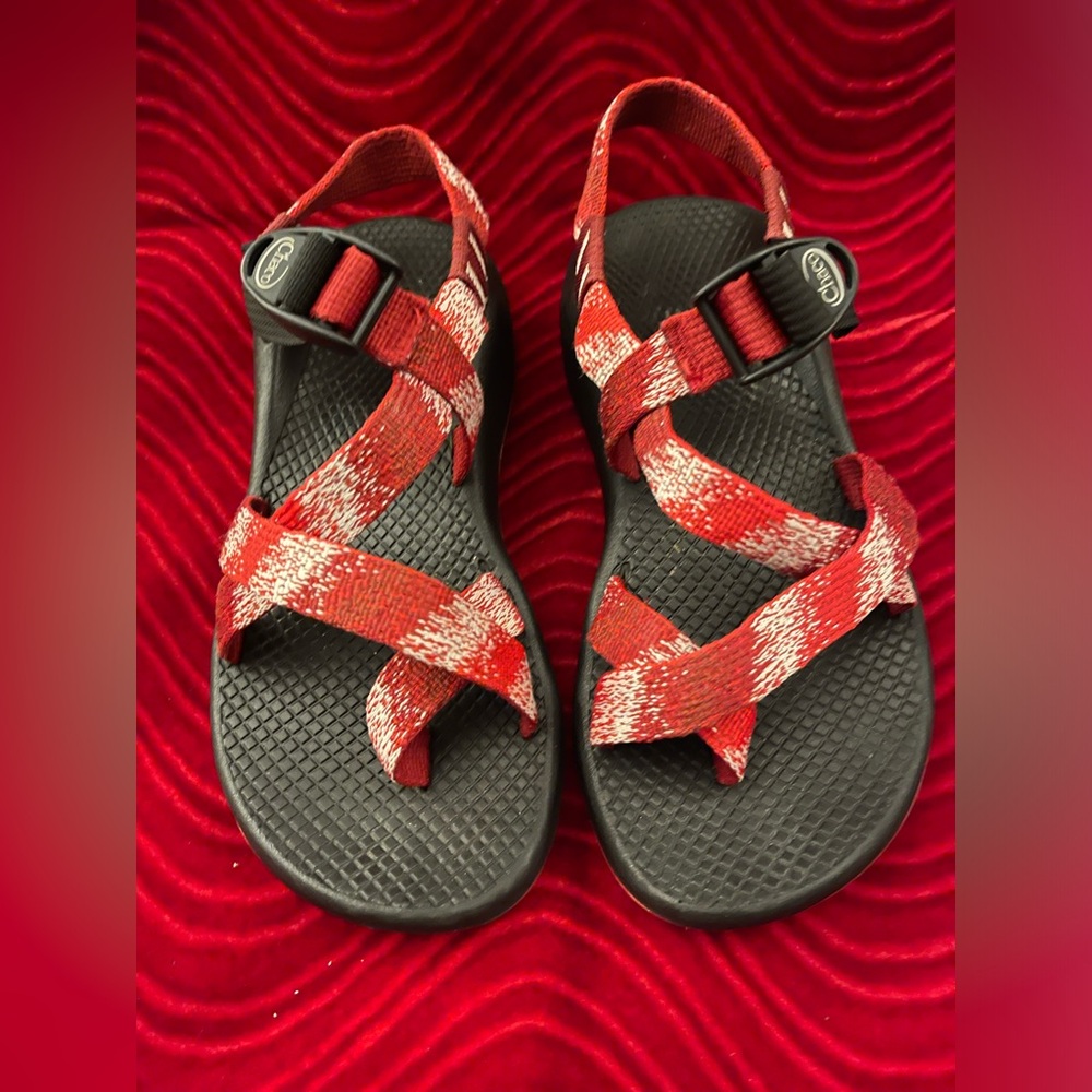 Chaco Z2 Yampa Sandals in Rouge Red Women's 6 1/2